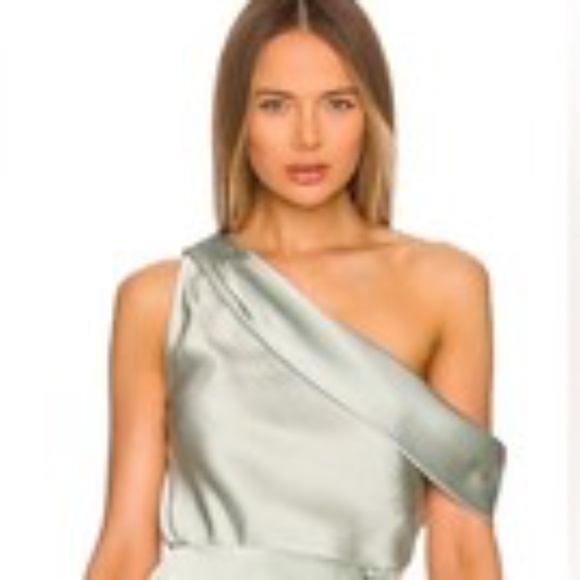 JONATHAN SIMKHAI Lexy Draped Top - Size Small